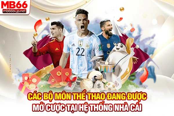 Thể Thao MB66 - Đỉnh Cao Cá Cược Bóng Đá An Toàn 5s 3 Các bộ môn thể thao đang được mở cược tại hệ thống nhà cái